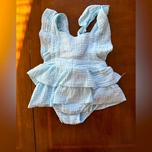 Blue romper